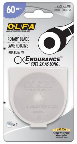 Olfa 60 mm Rotary Blade Two Pack