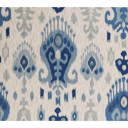 P / Kaufmann Fabrics Imani China Blue Teardrop Suzani