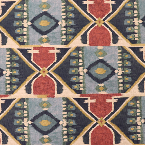 P / Kaufmann Fabrics Irmira Persian Woven Rug Pattern