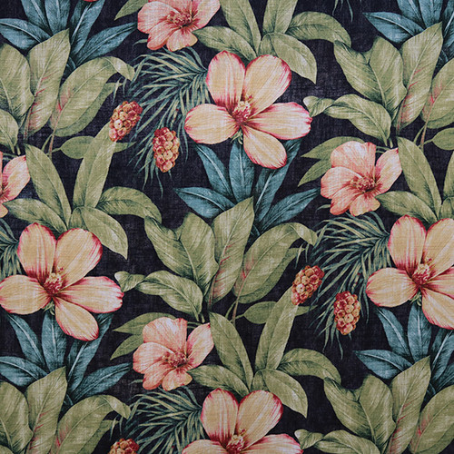 Covington Fabric Fiona Onyx Tropical
