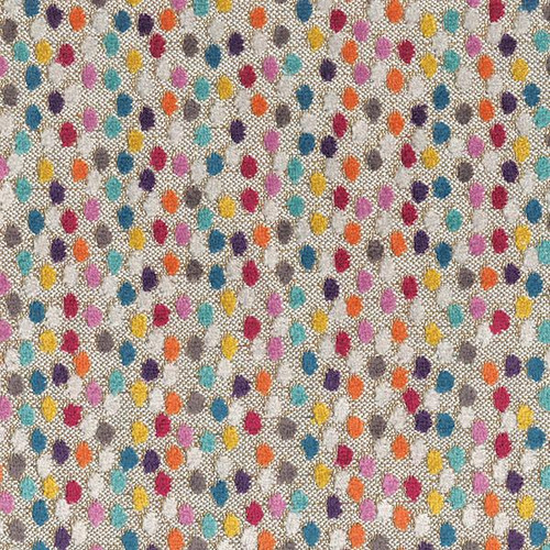 Hamilton Bacchus Mardi Gras Woven Velvet Dots