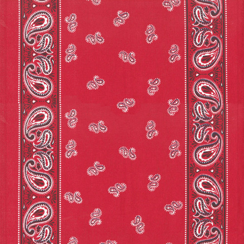 Moda Fabrics Classic Retro Toweling Stacy Iest Hsu Red Bandana