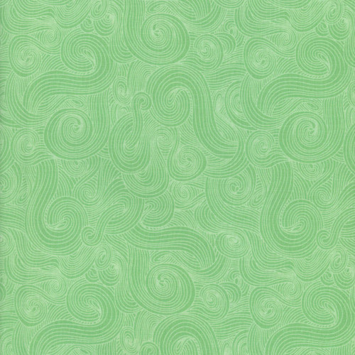 Studio E Fabrics Just Color Swirls Mint