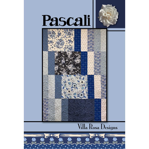 Pascali Quilt Pattern by Villa Rosa  - 45 by 64 inches.
