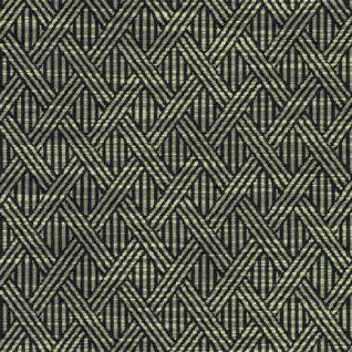 Covington Fabrics Rory Ebony Ivory Woven Basket Weave Texture