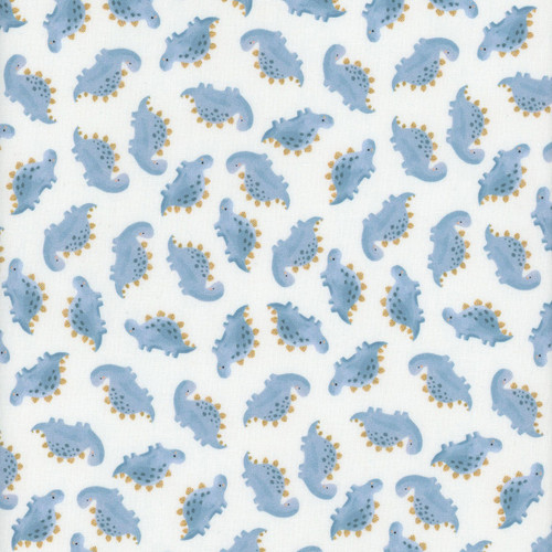 Dear Stella Fabrics I Dig You Roarsome White