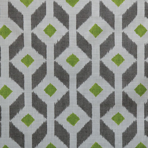 P Kaufmann Etching Licorice Printed Ikat Slage