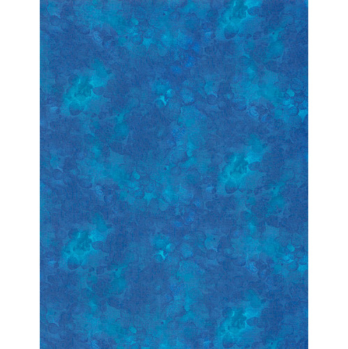 Timeless Treasures Fabrics Kimberly Einmo Solid ish Sapphire