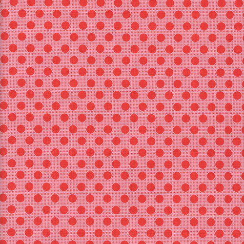 Tilda Fabrics Tilda Basics Tone Finnanger Medium Dots Salmon