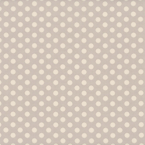 Tilda Fabrics Tilda Basics Tone Finnanger Medium Dots Light Grey