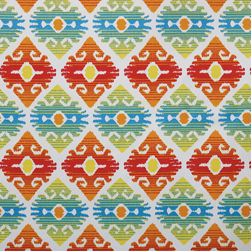 Swavelle Tropix Outdoor Polyester Chatequa Fiesta Scarab Kilim Medallions