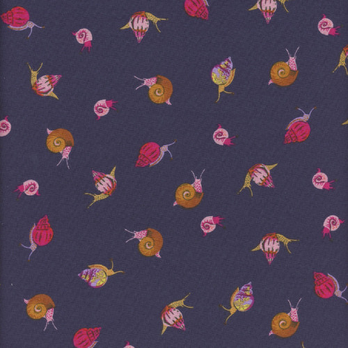 Windham Fabrics Sleeping Porch by Heather Ross Indigo Snails