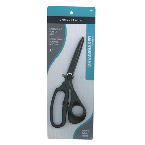 <p>Moda Fabrics Teflon Dress Maker Scissor 8 Inch M7</p>