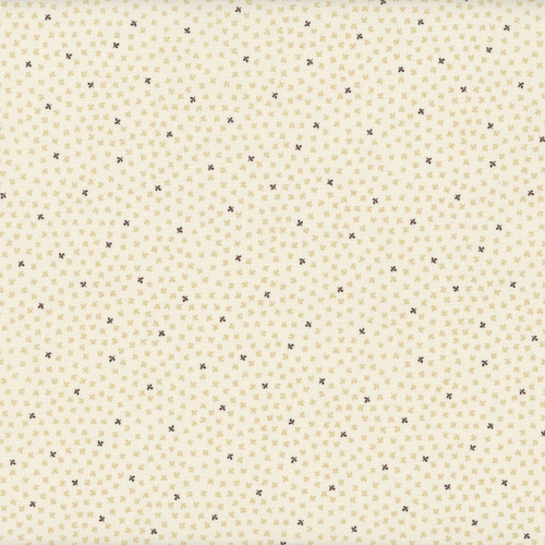 Henry Glass Fabrics Quiet Grace Kim Diehl Leaf Pile Cream