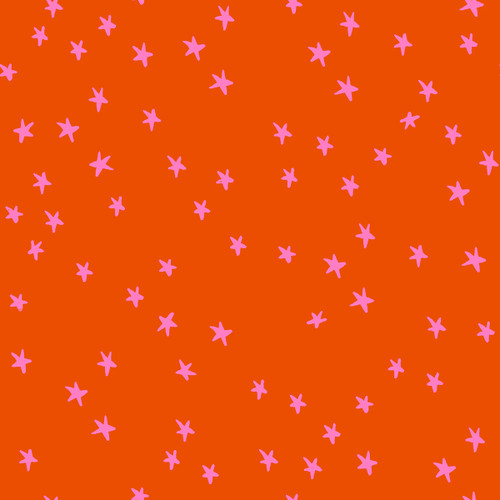 Moda Fabrics Starry Ruby Star Society Alexia Abegg Starry Warm Red