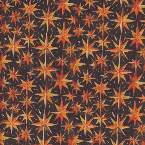 Quilting Treasures Fabrics Creepin It Real Dan Morris Stars Black