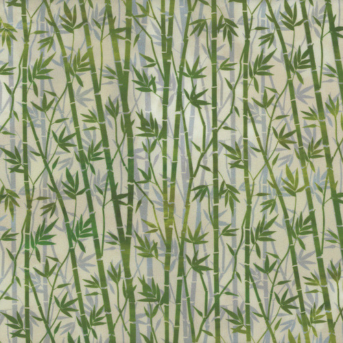 In The Beginning Fabrics Oriental Gardens Jason Yenter Green Bamboo