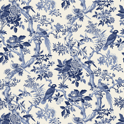 Windham Fabrics 108 Inch Wide Quilt Backing Blue Byrd Williamsburg