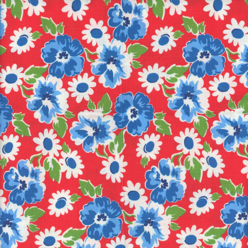 Windham Fabrics Garden Party Whistler Studios Party Petals Red