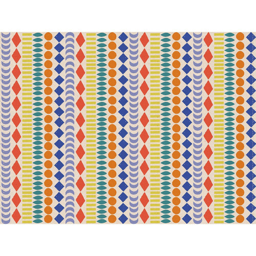 Moda Fabrics Jolie Toweling by Alex Abegg Ruby Star Society Moons Diamonds Stripe Blue Fiesta