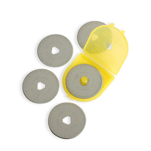 Olfa 45mm Rotary Cutter Replacement Blades 5 Count