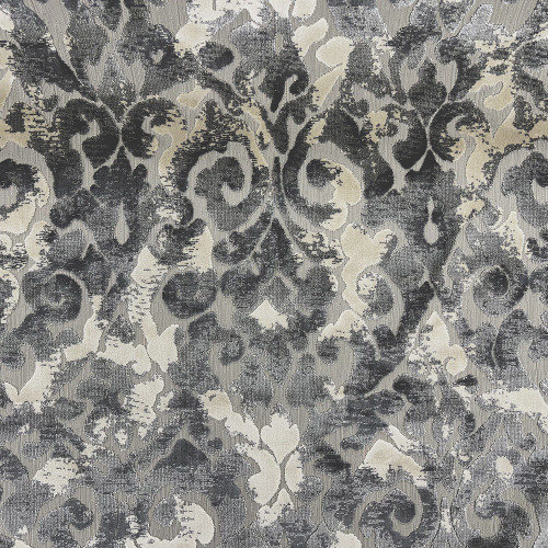 Hamilton Fabrics Arden Slate Fortuny Velvet Damask
