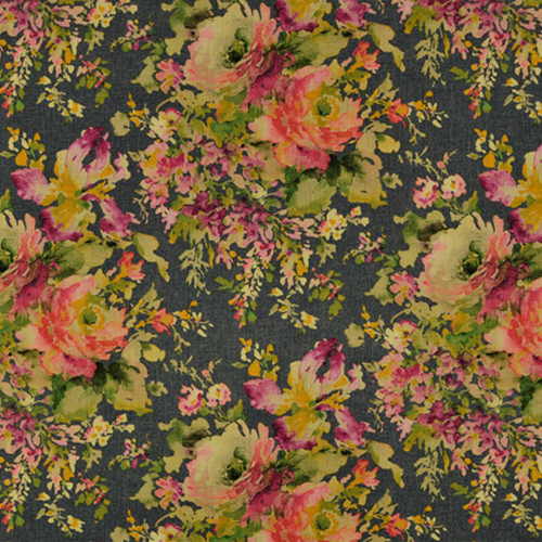 Covington Macbeth Cindersmoke Impressionist Floral Bouquet