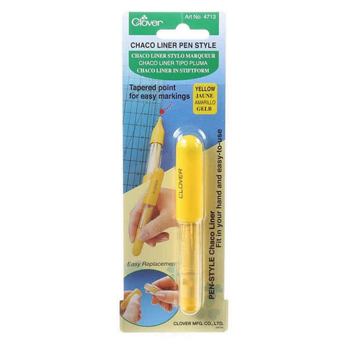 Clover Chalk Pen Style Yellow Chaco Liner