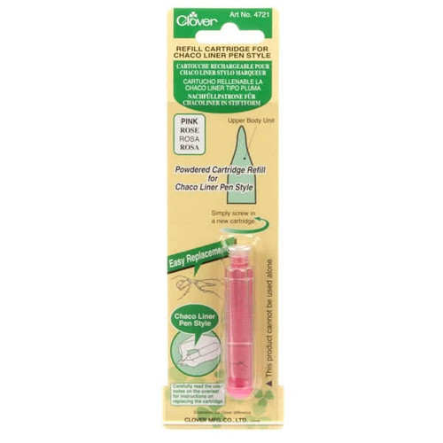 Clover Chalk Chaco Pen Liner Refill Pink