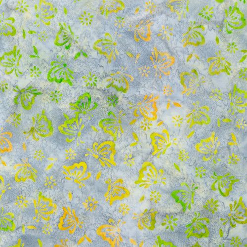 Robert Kaufman Fabrics Butterfly Habitat Artisan Batiks Butterflies Dove