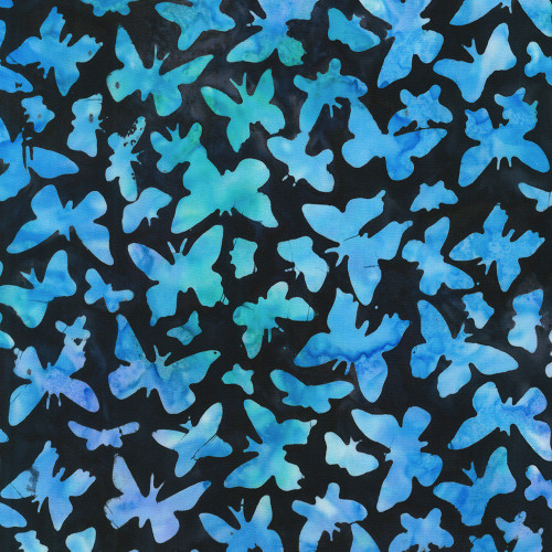 Robert Kaufman Fabrics Butterfly Habitat Artisan Batiks Butterfly Evening