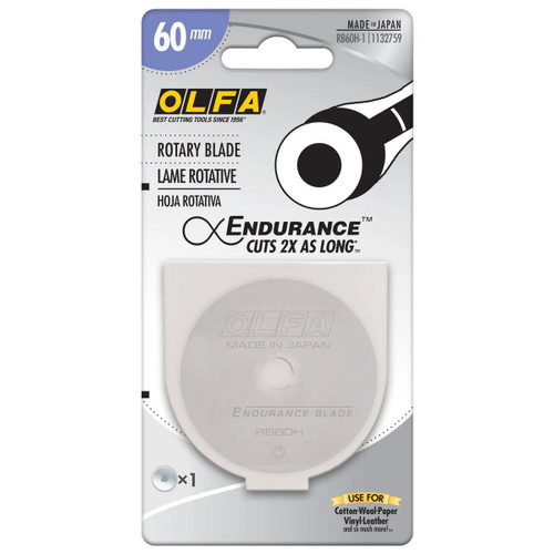 Olfa 60 mm Tungsten Steel Endurance Blade Package of 1