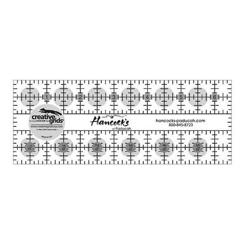 Creative Grids Hancock's of Paducah Ruler 2.5 by 6.5 inches