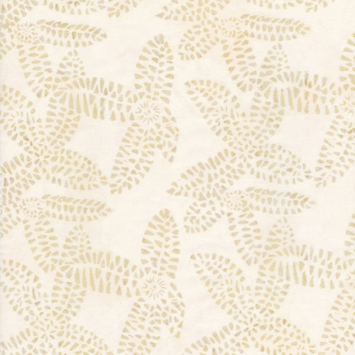 Timeless Treasures Fabrics Tonga Batiks Surfside Mosaic Flowers Sand