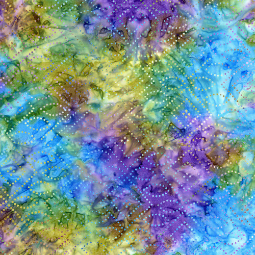 Timeless Treasures Fabrics Tonga Dreamer Geo Dots Shape Magic