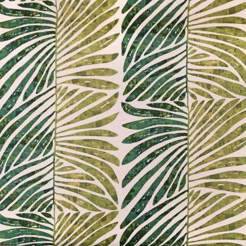 P Kaufmann Fabrics Grand Palm Tropical Palm Block Print