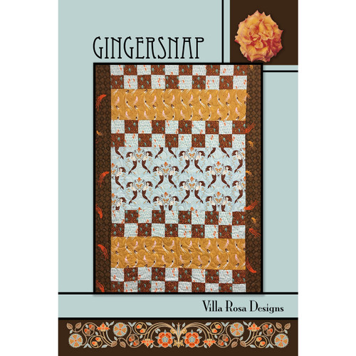 Gingersnap Quilt Pattern by Villa Rosa Designs