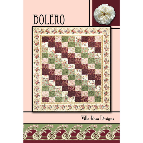 Bolero Quilt Pattern by Villa Rosa Designs