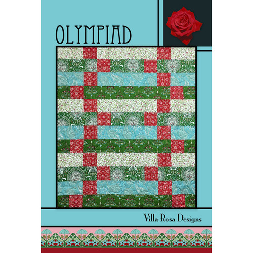 Olympiad Quilt Pattern by Villa Rosa Designs