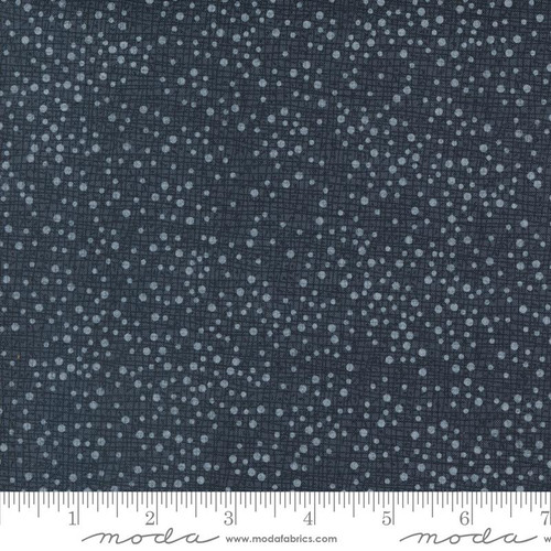 Moda Fabrics Winterly Robin Pickens  Thatched Dotty Soft Black