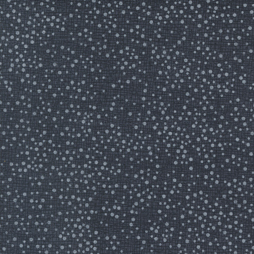 Moda Fabrics Winterly Robin Pickens  Thatched Dotty Soft Black