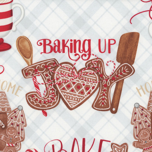 Wilmington Prints Baking Up Joy Danielle Leone Baking Joy All Over White