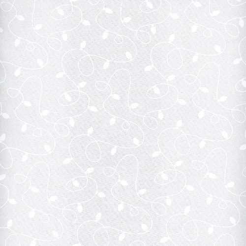 Wilmington Prints Stocking Stuffers 2 Christmas White On White Christmas Lights