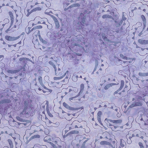Wilmington Prints Violet Crush Batiks Pot Stickers Purple