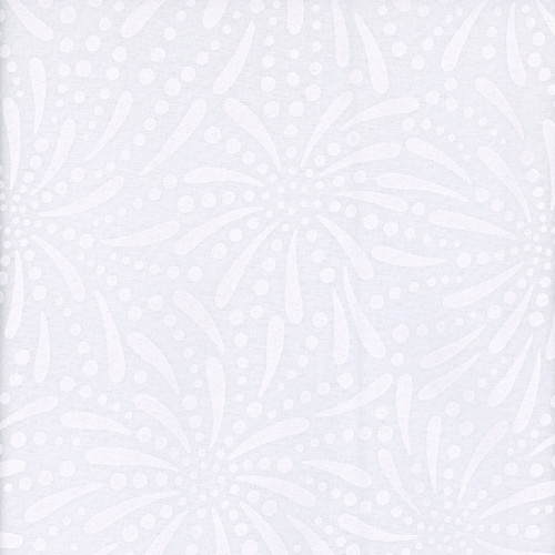 Wilmington Prints Fabrics Fireworks Essential 108 Quilt Backing White on White