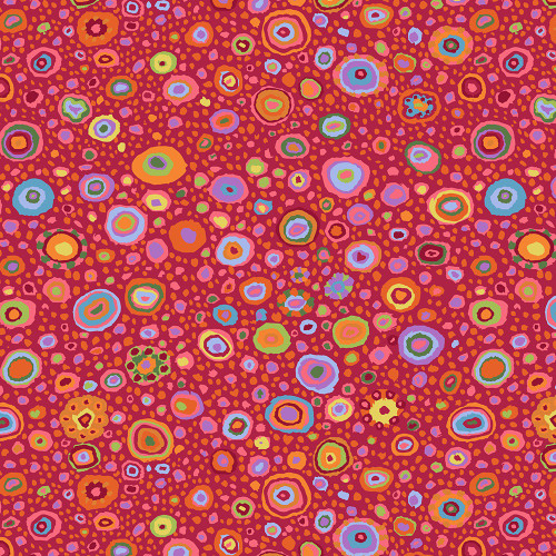 Free Spirit Fabrics Kaffe Fassett Classics Roman Glass Red
