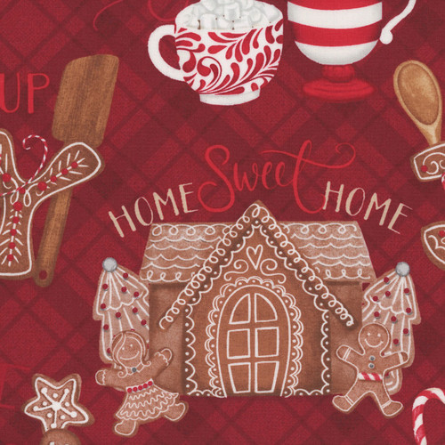 Wilmington Prints Baking Up Joy Danielle Leone Baking Joy All Over Red