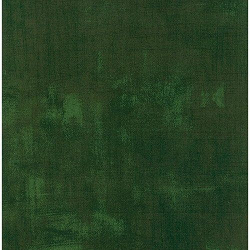 Moda Fabrics BasicGrey Grunge Winter Spruce (Dark Green)