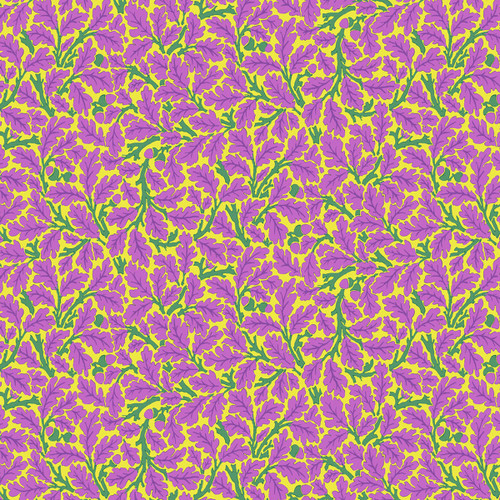 FreeSpirit Fabrics Kaffe Fassett and Morris & Co Oak Violet