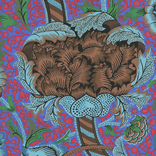 FreeSpirit Fabrics Kaffe Fassett and Morris & Co Wandle Cobalt
